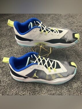 Jordan One Take 4 Shoes Men’s Size 18 White Copa Light Liquid Lime DO7193-003